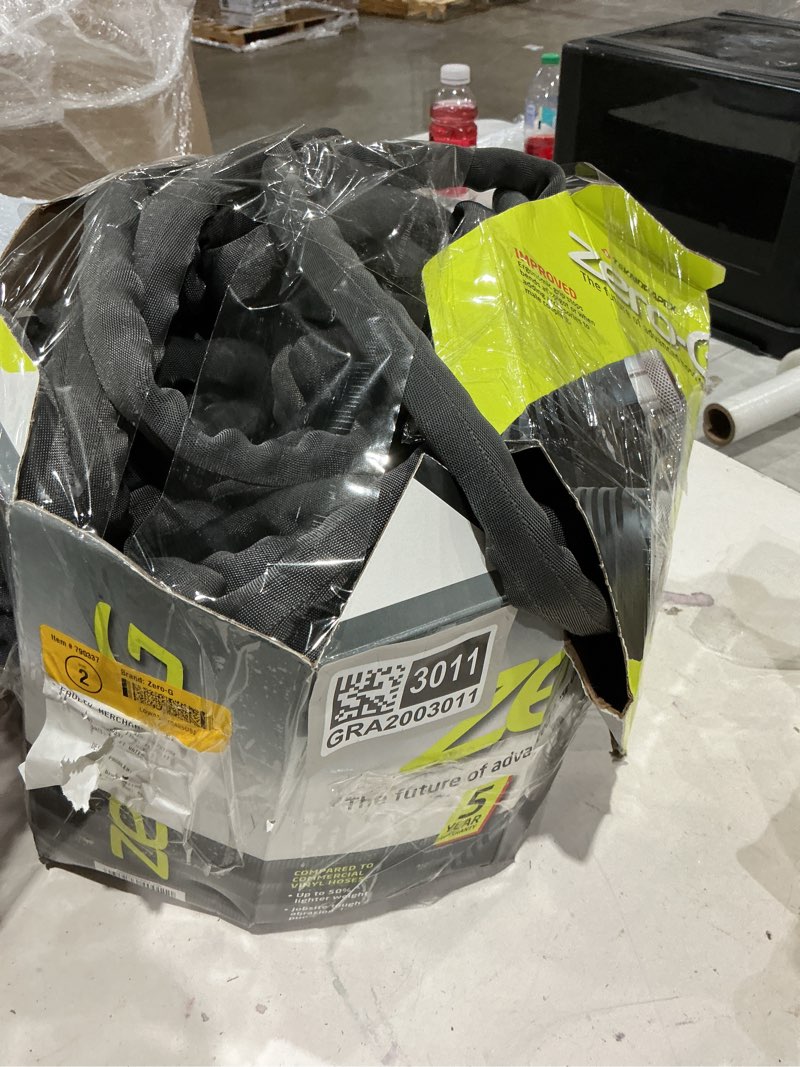 Condition photo showing As Is for teknor apex zero-g 5/8 in. d x 100 ft. l heavy duty commercial grade garden hose