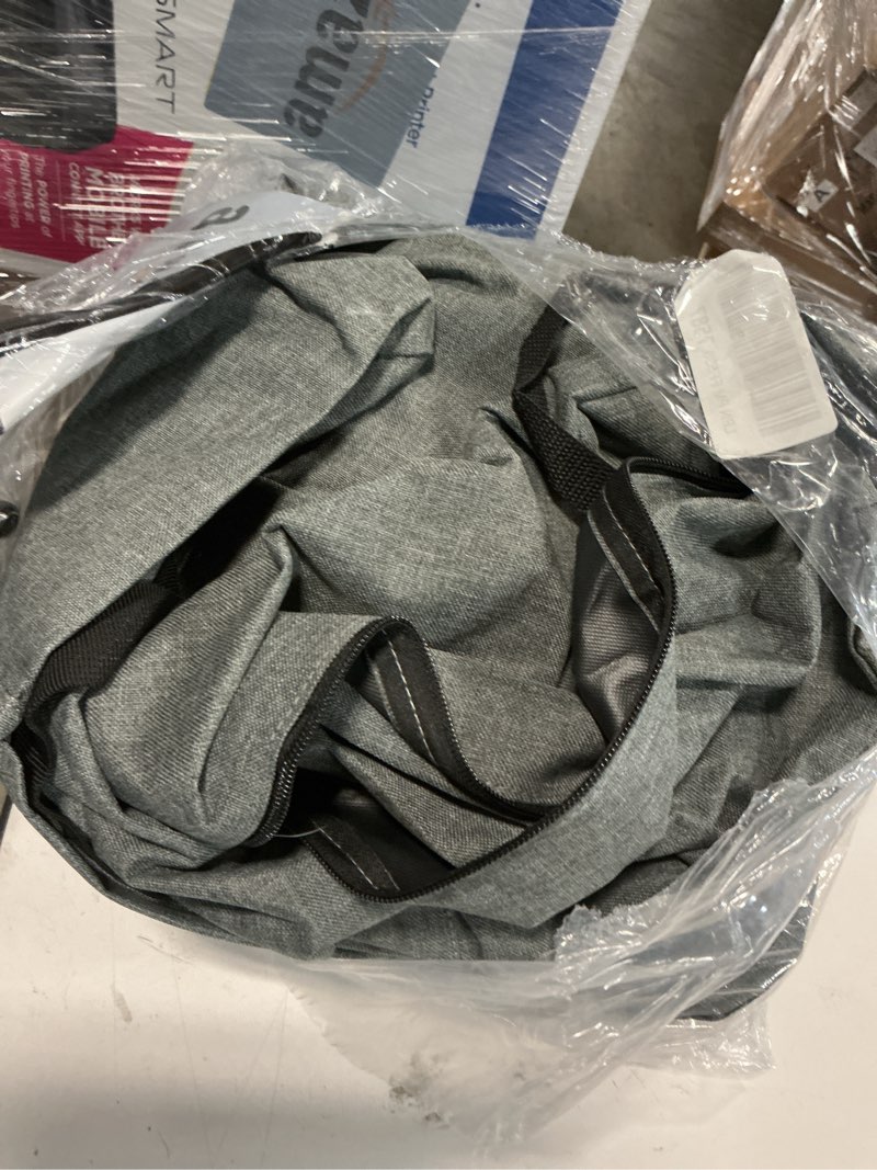 Condition photo showing As Is for BALEINE 7.5 ft Christmas Tree Storage Bag, Heavy Duty 900D Oxford Fabric with Reinforced Handles and Dual Zippers Wide Opening, Extra Large Storage Container for Trees and Decorations (Grey) 7.5 ft Grey