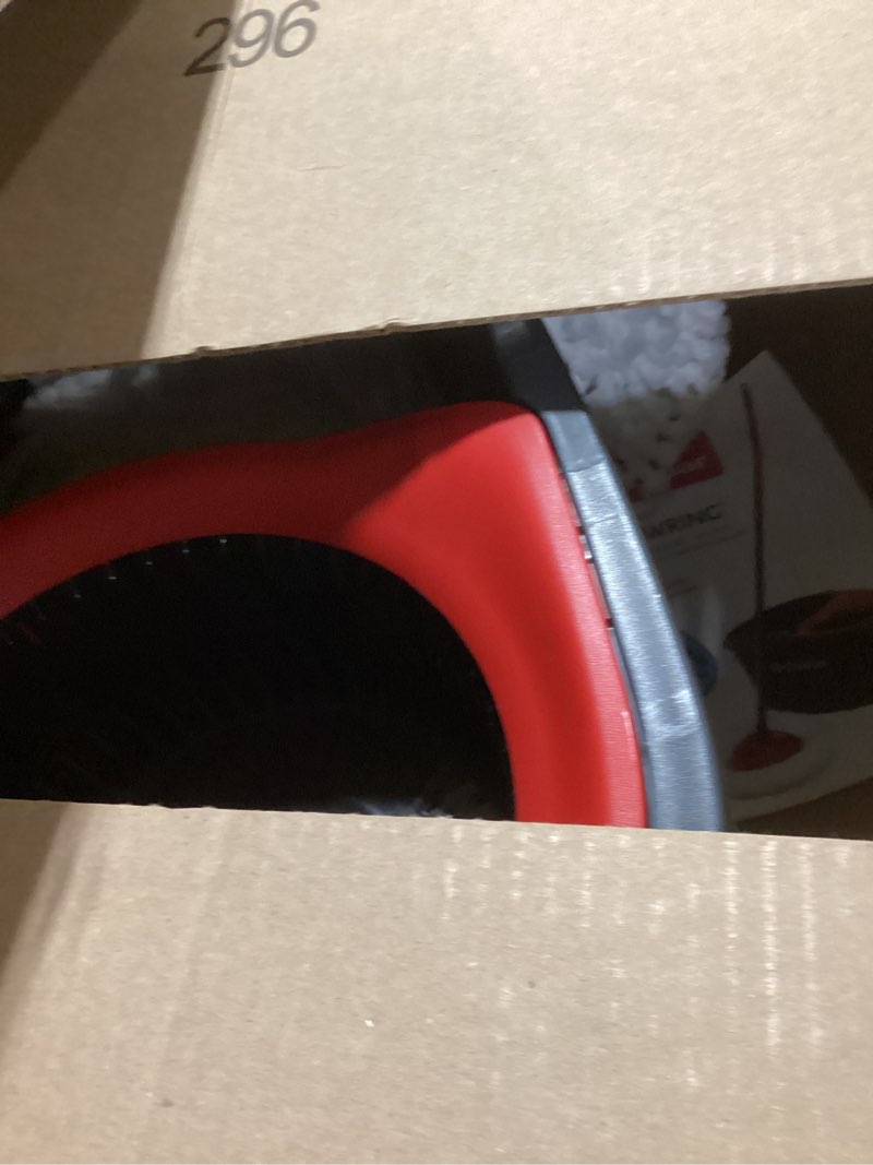 Condition photo showing As Is for O-Cedar Easywring Microfiber Spin Mop & Bucket Floor Cleaning System with 3 Extra Refills Spin Mop Bucket with 3 Extra Refills