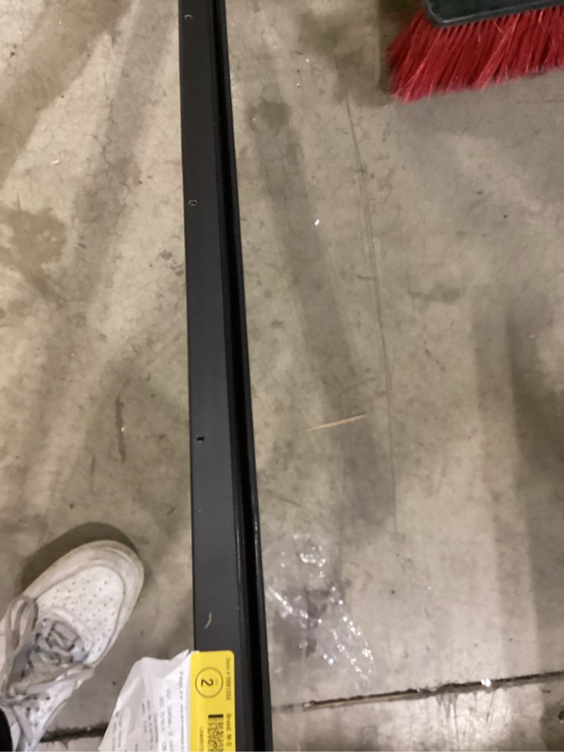 Condition photo showing Good Condition for m-d 6-3/4-ft black door weatherstrip