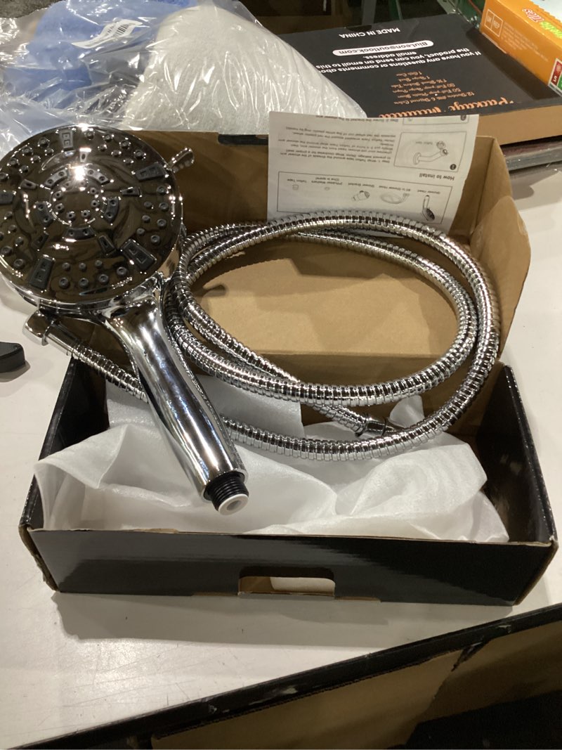 Condition photo showing New/Like New for Premium Upgrade – Magnetic Handheld Shower Head with Filter, High-Pressure 10-Mode Detachable Showerhead, ABS Chrome Body with Extra Cleaning Nozzle, Easy Tool-Free Installation ?DV02? Transitional