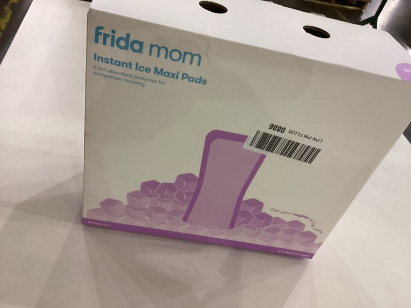 Condition photo showing New/Like New for Frida Mom 2-in-1 Postpartum Pads, Absorbent Perineal Ice Maxi Pads, Instant Cold Therapy Packs and Maternity Pad in One