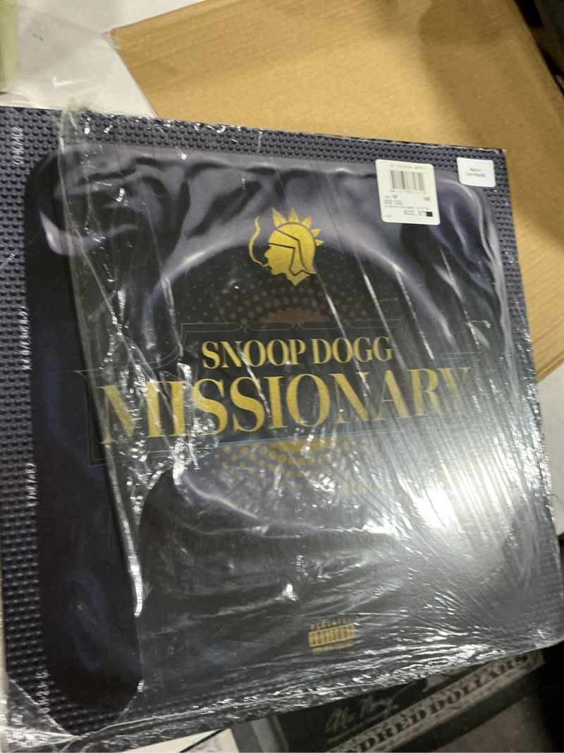 Condition photo showing As Is for snoop dogg - missionary - vinyl