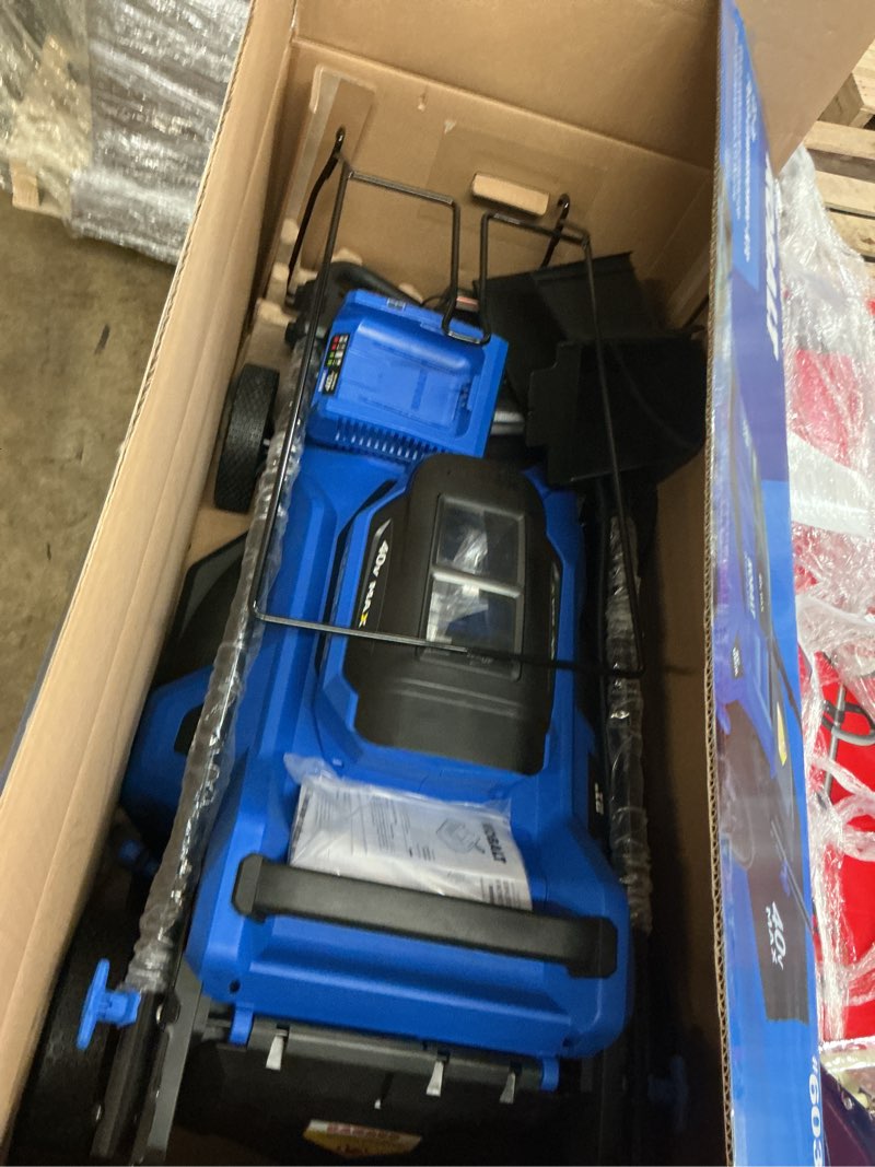 Condition photo showing Good Condition for kobalt 40v cordless electric lawn mower