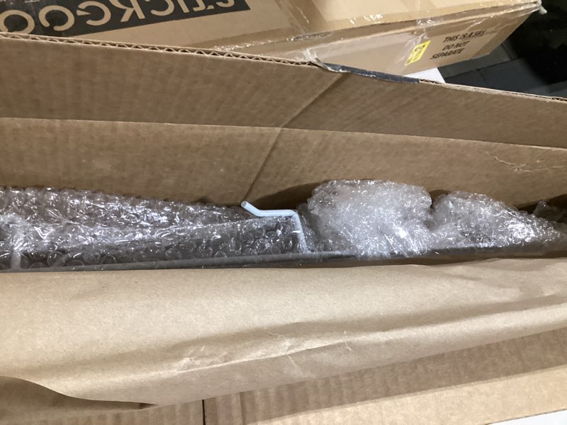 Condition photo showing Good Condition for Blulu 2 Pcs 36'' x 5'' Tea Cup and Saucer Display Stand 4 Tiers Vertical Wall Mounted Cups Plate Holder Wall Plate Hangers Decorative Brackets for China Coffee Mug Gifts Thanksgiving Christmas (White) 2 White