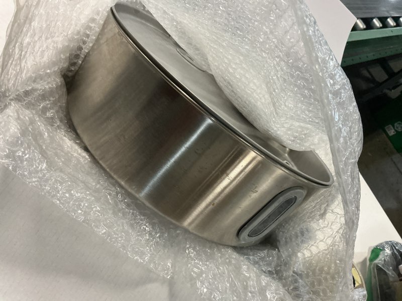 Condition photo showing Good Condition for smartoo 7l/236oz stainless steel dog water fountain for large dogs – 25db ultra-quiet automatic pet water dispenser with deeper bowl, 4-stage filtration – ideal for big breeds, multi-pet households silver water fountain + 1 filter + 1 sponge