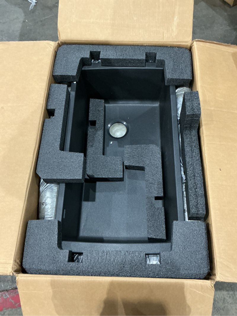 Condition photo showing Good Condition for blanco diamond super single bowl kitchen sink, anthracite