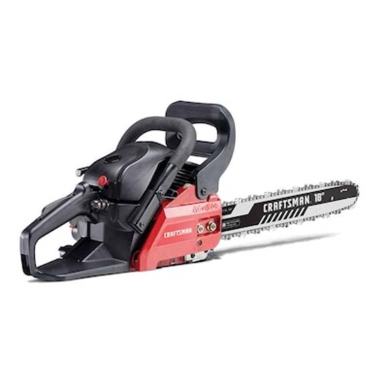 craftsman s180 42-cc 2-cycle 18-in gas chainsaw