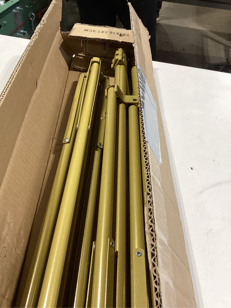 Condition photo showing Good Condition for 10ft x 7ft - titanium gold adjustable photography backdrop support system photo video studio background stand kit with carry bag for portrait & studio photography