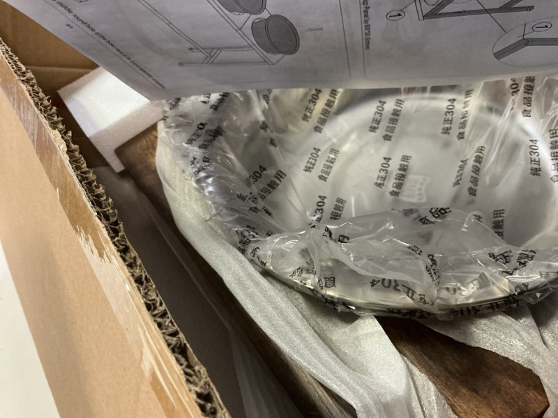 Condition photo showing Good Condition for Piskyet Extra Large Elevated Dog Bowls, Metal Raised Dog Bowl Stand with 2 X-Large 304 Stainless Steel Bowls-(12 Cups - 92oz), Non-Slip Tall Stand for Large & Extra Large Breed Dogs 12Cups 15.7"H_92 oz Bowl