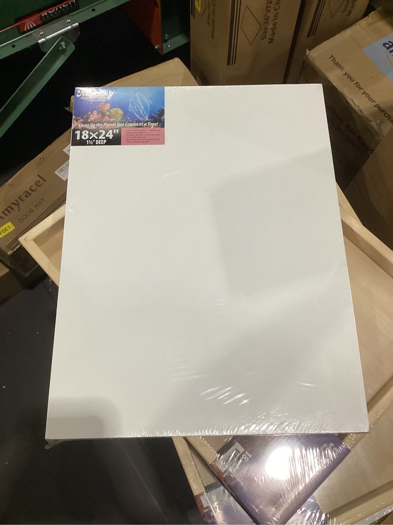 Mimik recycled PET Cradles canvas panels 1 1/2” deep 18x24”