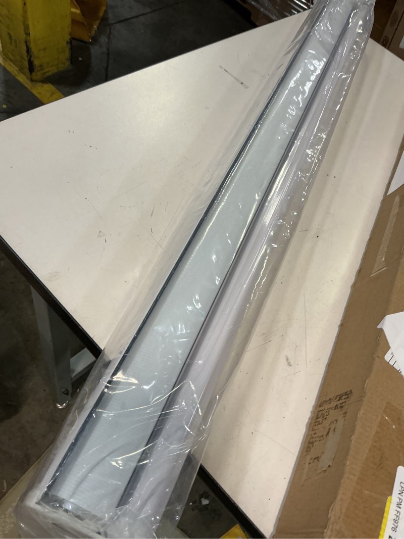 Condition photo showing Good Condition for Joydeco Cordless Zebra Blinds for Windows, Dual Layer Free-Stop Zebra Shades Privacy Light Control for Day and Night, Light Filtering Sheer Blinds for Indoor Windows (Off-White, 34" W x 75" H) Off-white 34" W x 75" H Ready Made