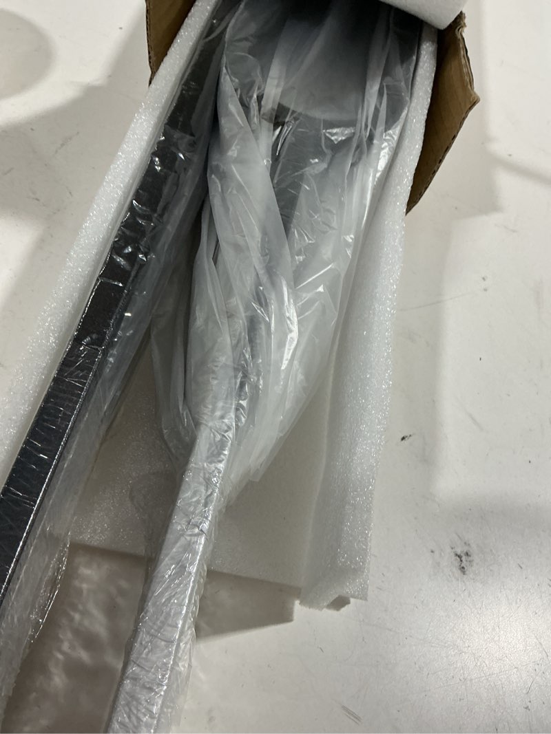 Condition photo showing As Is for 10 Pack Wrought Iron Balusters CXRCY Balusters for Staircase Interior -Metal Stair Decorative Balusters Hollow Black (5 Oval & 5 Straight) Oval & Straight 10