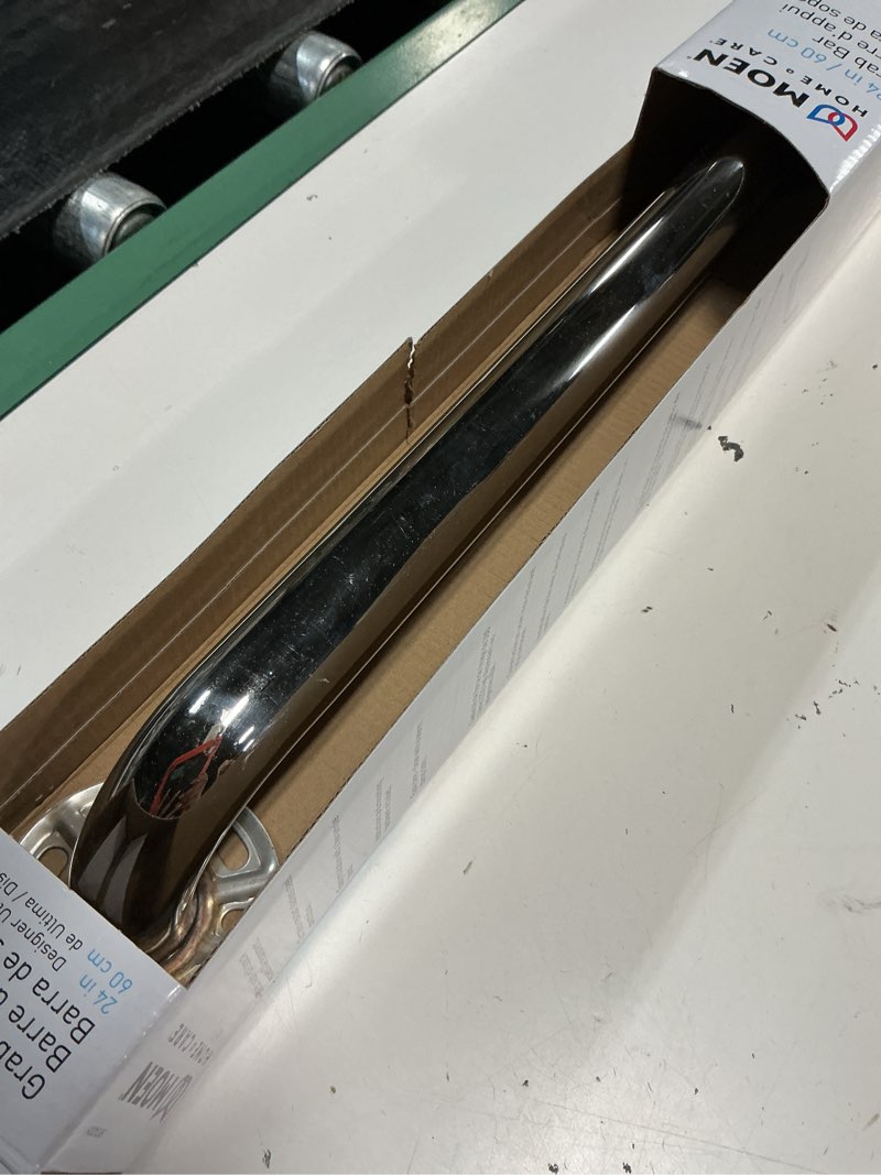 Condition photo showing Good Condition for moen lr8724d3ch bathroom safety 24-inch ultima designer bathroom grab bar, chrome