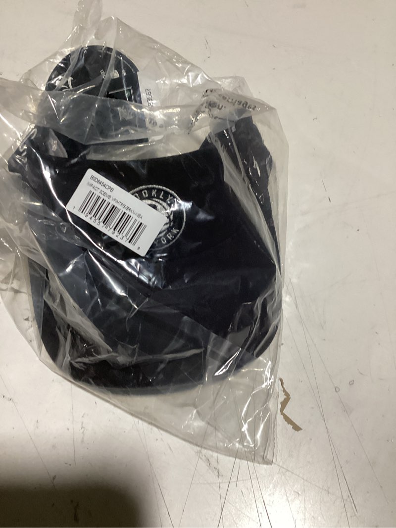 Condition photo showing Good Condition for ZHATS NBA Unisex-Adult NBA Officially Licensed Visor Impact Team Color Brooklyn Nets One Size Team Color