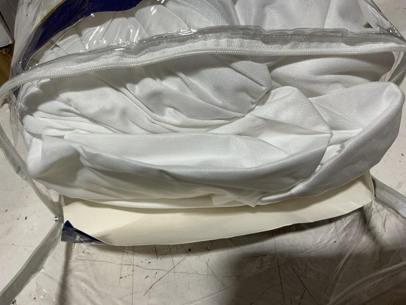 Condition photo showing Good Condition for king size mattress protector waterproof zippered cover - deep pocket fits up to 20" depth - hypoallergenic premium quality encasement protects against dust