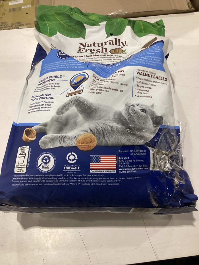 Condition photo showing As Is for naturally fresh ultra odor control clumping litter 30 lb. ultra odor control 30 lbs