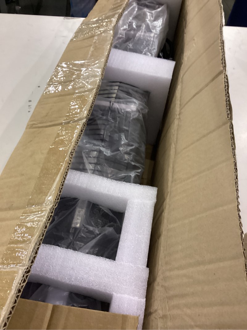 YESERLl Electric Patio Heater with LED Light- 1500w Outdoor Fast Heating with 3 Power Setting,Wall M