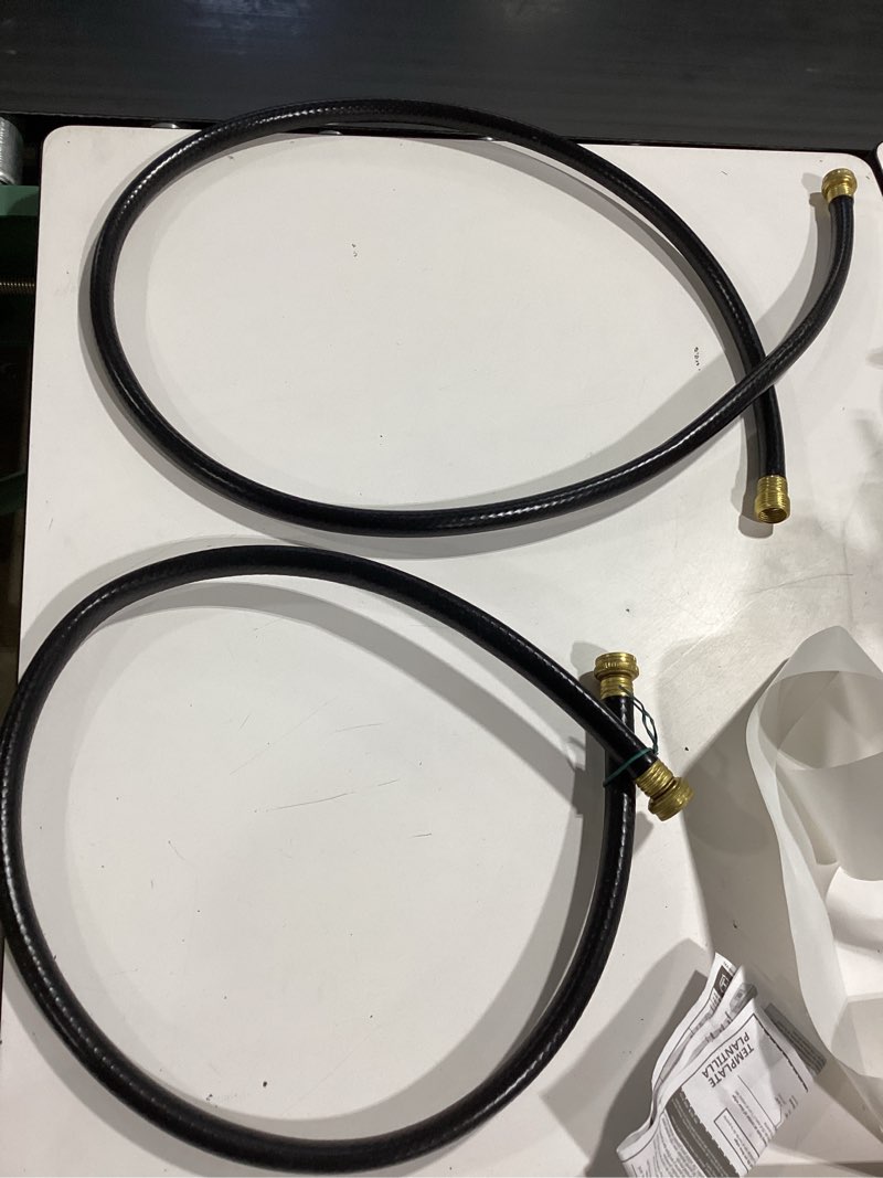 Condition photo showing As Is for master forge pvc/zinc propane hose different sizes