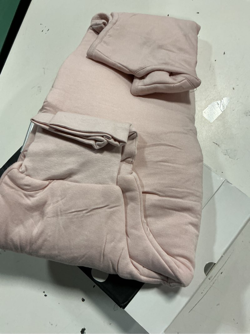 Condition photo showing Good Condition for bubblepanda rayon made from bamboo toddler sleep sack with feet 6-12 months 1.0 tog ultra soft toddler sleeping sack baby sleep bag walker quilted wearable blanket with legs 2-way zipper lightweight s(6-12m) pink