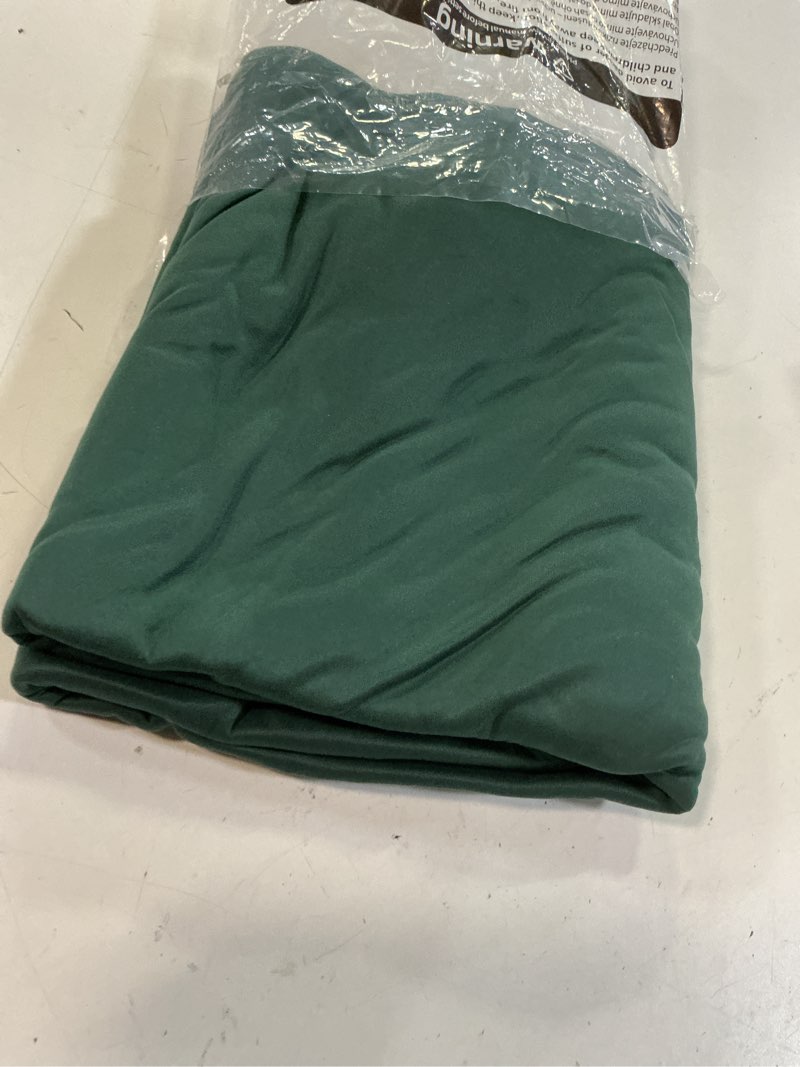 Condition photo showing Good Condition for 7.2ft hunter green arch backdrop cover, spandex fitted wedding arch stand covers 2-sided round top chiara arch backdrop cover for easter wedding ceremony birthday party baby shower banquet decoration 7.2 ft hunter green