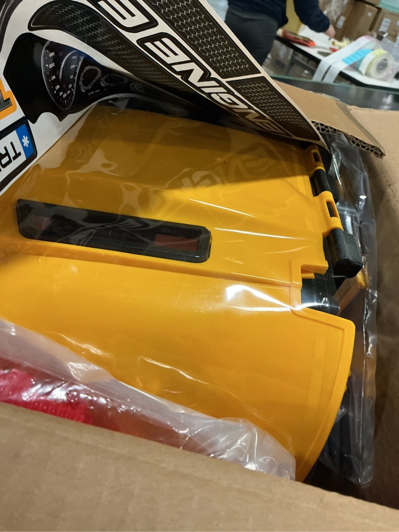 Condition photo showing New/Like New for SpringFlower Toys Gifts for 3 4 5 6 7 8 Years Old Boys, Large Truck Engine, Mechanic Repair Set for Kids, Big Truck Builder Kit, Take Apart Motor Vehicle Play Car Service Station, for Kids Yellow