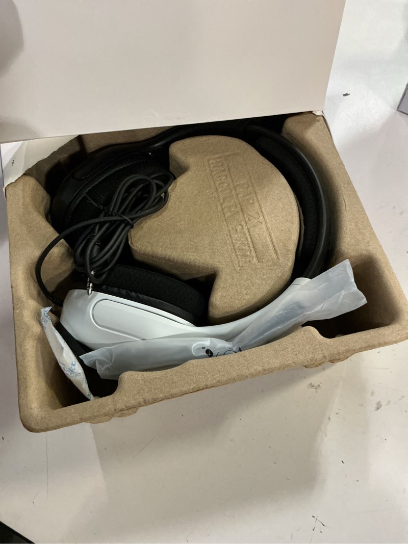 Condition photo showing As Is for turtle beach airlite™ fit wired gaming headset for nintendo switch™ 2 - black and white