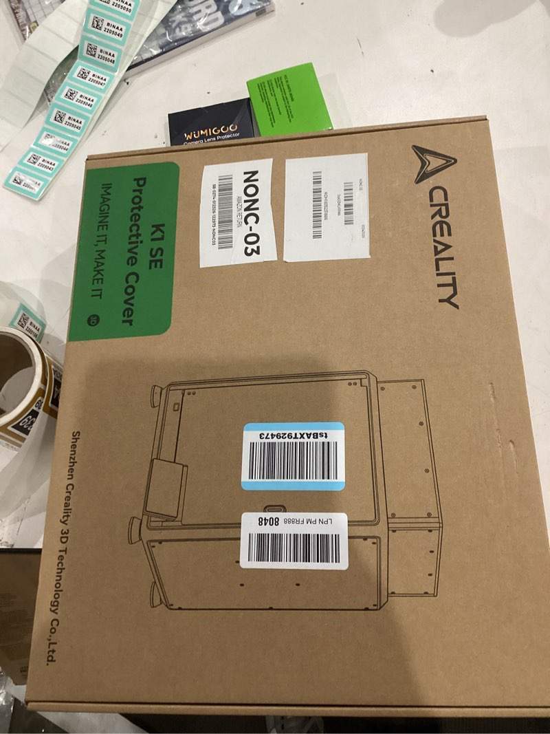 Condition photo showing New/Like New for Creality Official K1 SE Enclosure, Professional Constant-Temperature Enclosure with 360°Full View, Effectively Dustproof & Noise Reducing, Optimizes Printing Environment