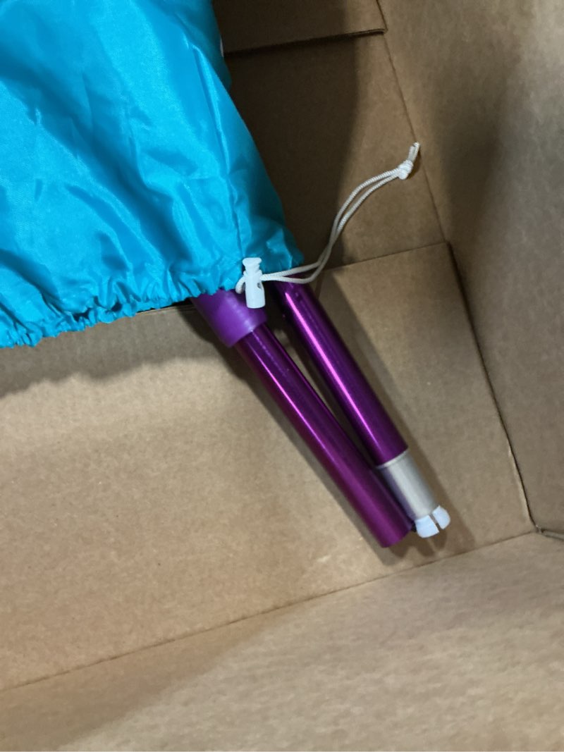 Condition photo showing As Is for folding crutch (x1 unit) forearm crutch anti-drop cuff reduces the hassle of picking up forearm crutch?comfortable grip and wear-resistant, non-slip forearm crutch (single violet)