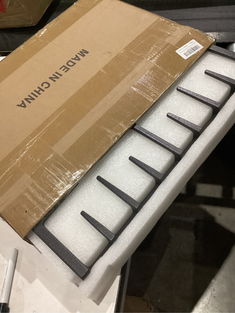 Condition photo showing Good Condition for WB31X27150 Center Grate Replacement for GE Stove JXGRATE1 WB31X24737 General Electric Gas Range Burner Grate, Stove Surface Top Center Grate Cast Iron Rack GE Cooktop Parts Grate