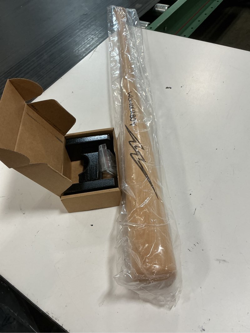 Condition photo showing New/Like New for wonderboy baseball bat replica from the natural wall mount + wonderboy baseball bat replica