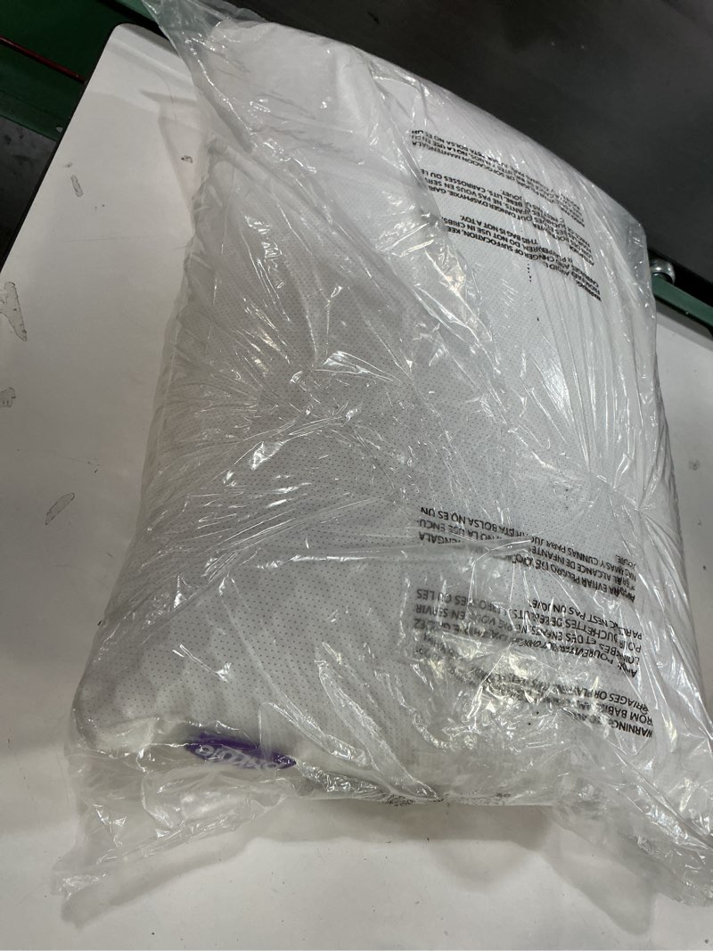 Condition photo showing Good Condition for Purple Freeform Pillow - Standard Size, Customizable Support with GelFlex Grid & MicroFlex Moon Foam - Pressure Relief, Cooling, Extra Filling & Adjustable Height