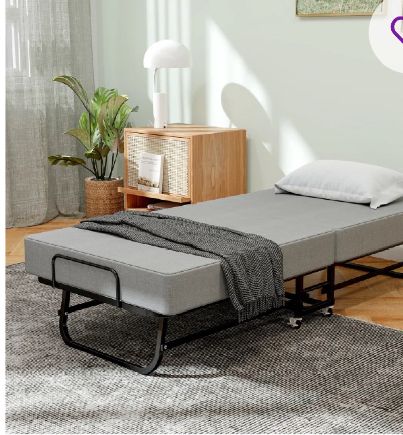 folding bed
similar, not exact
incomplete 