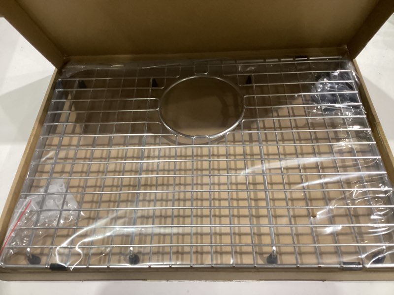 Condition photo showing New/Like New for Serene Valley Sink Grid 19" X 14-1/8", Rear Drain with Corner Radius R 3/8", SVH1914R
