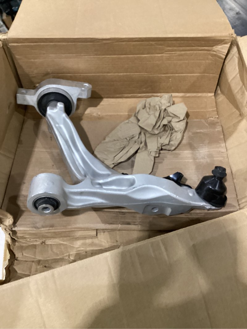 Condition photo showing As Is for trq front left lower control arm with ball joint aluminum | for 2006-2010 infiniti m35 2006-2010 m45 psa70412