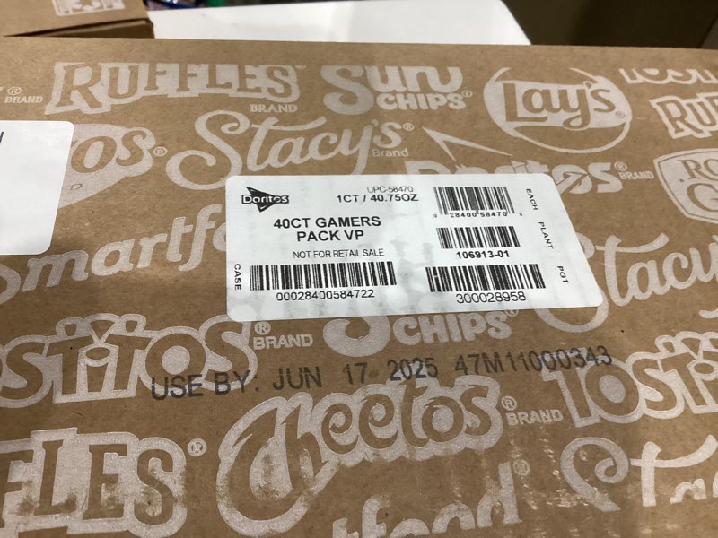 Condition photo showing New/Like New for Doritos Fl?v?r?d Tortilla Chi?s Variety Pack Doritos Variety Doritos Variety 40 Count (Pack of 1)