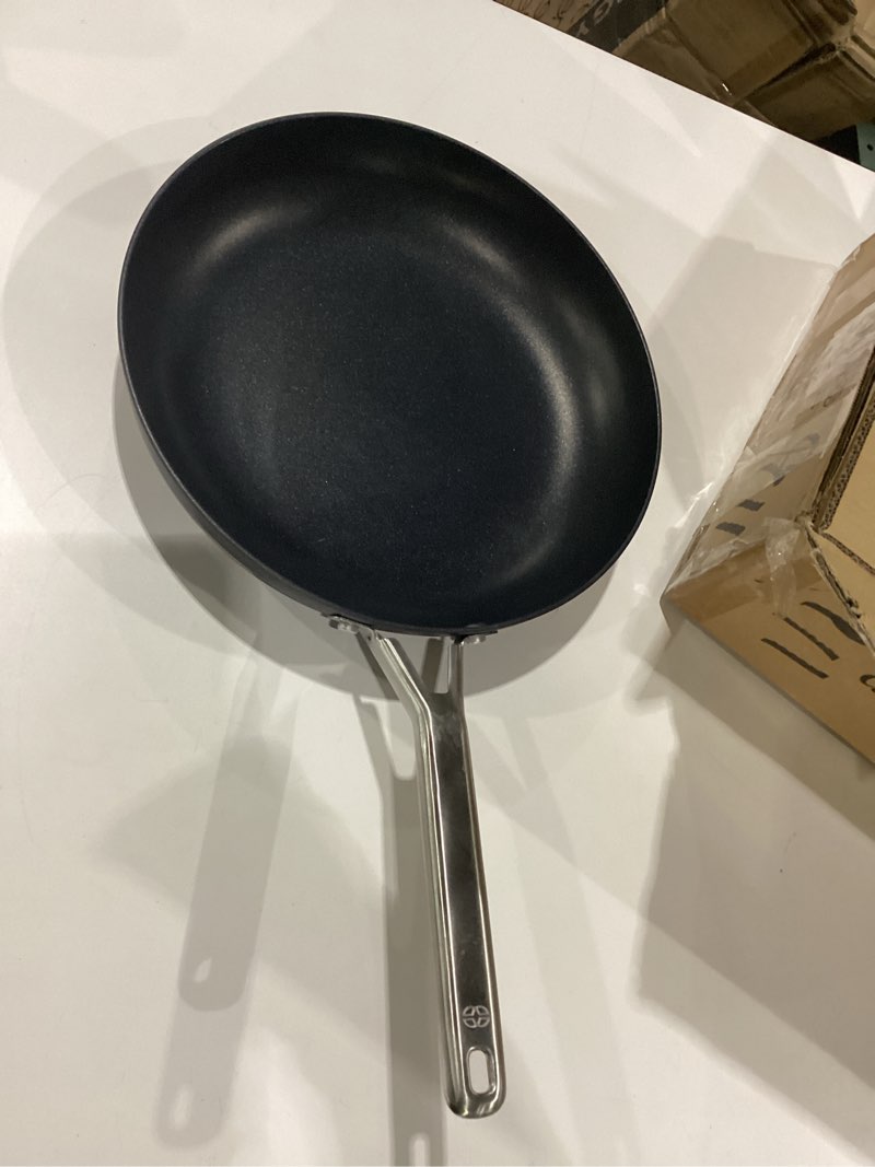 Condition photo showing As Is for SCRATCH IN PAN Calphalon® Hard-Anodized Nonstick 12-Inch Frying Pan 12\" Fry Pan