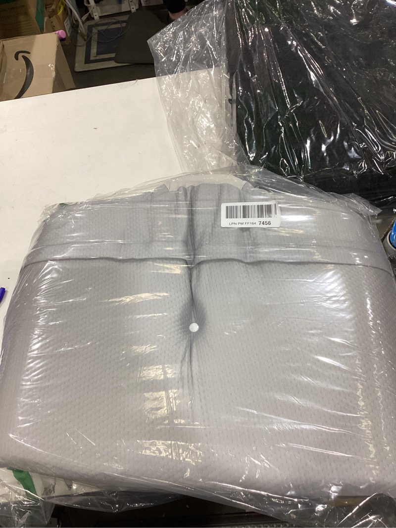 Condition photo showing As Is for Cervical Neck Pillow for Pain Relief, Ergonomic Pillow Side Sleeper Pillow for Sleeping, Contour Memory Foam Pillows with Cooling Pillowcase Orthopedic Bed Pillow for Back Stomach Sleepers Light Grey