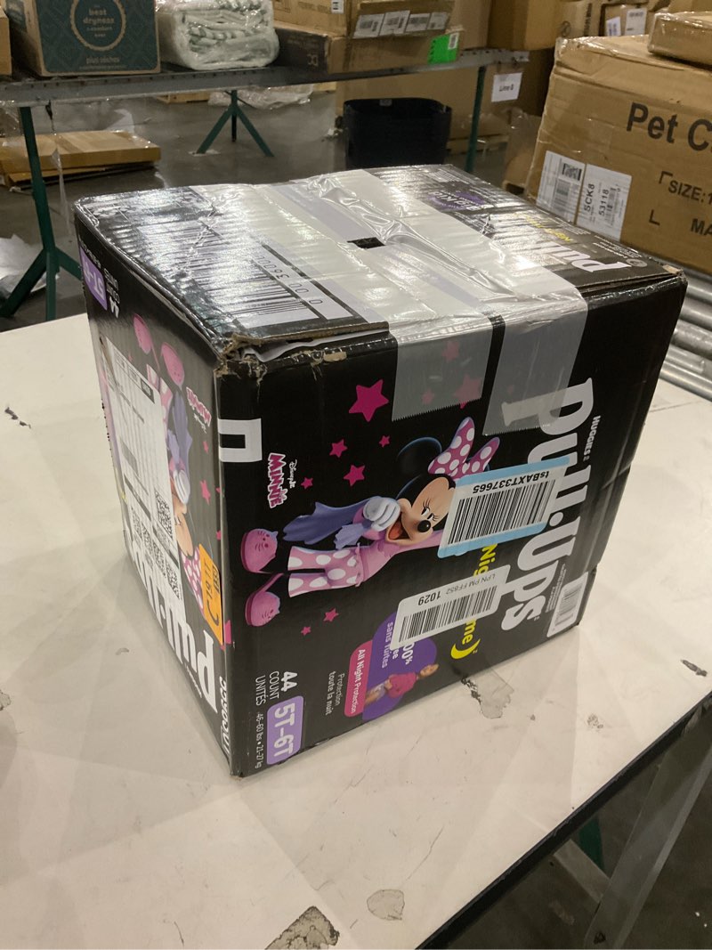 Pull-Ups Girls' Night-Time Potty Training Pants, Size 5T-6T Overnight Training Underwear (46-60 lbs)