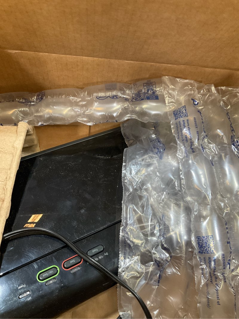 Condition photo showing As Is for foodsaver vacuum sealer machine, automatic bag detection, sous vide friendly, with sealer bags, roll, handheld vacuum sealer, black vacuum sealer + accessories