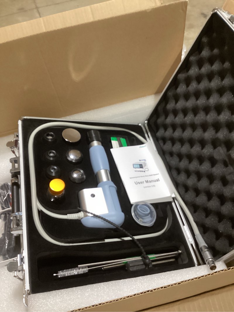 Condition photo showing Good Condition for 2026 Advanced Shockwave Therapy Machine, Radial Shockwave FSA or HSA Eligible, Non-Invasive Extracorporeal ESWT Shock Wave Therapy Device, Safe Use, Ideal for Home & Clinical Use(ESWT03_White)