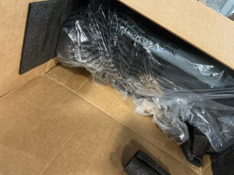 Condition photo showing New/Like New for uppababy minu v3 travel stroller | lightweight + compact design | one-hand fold + unfold | from birth + overhead compatible | dillan (stone blue/carbon frame/sand leather)