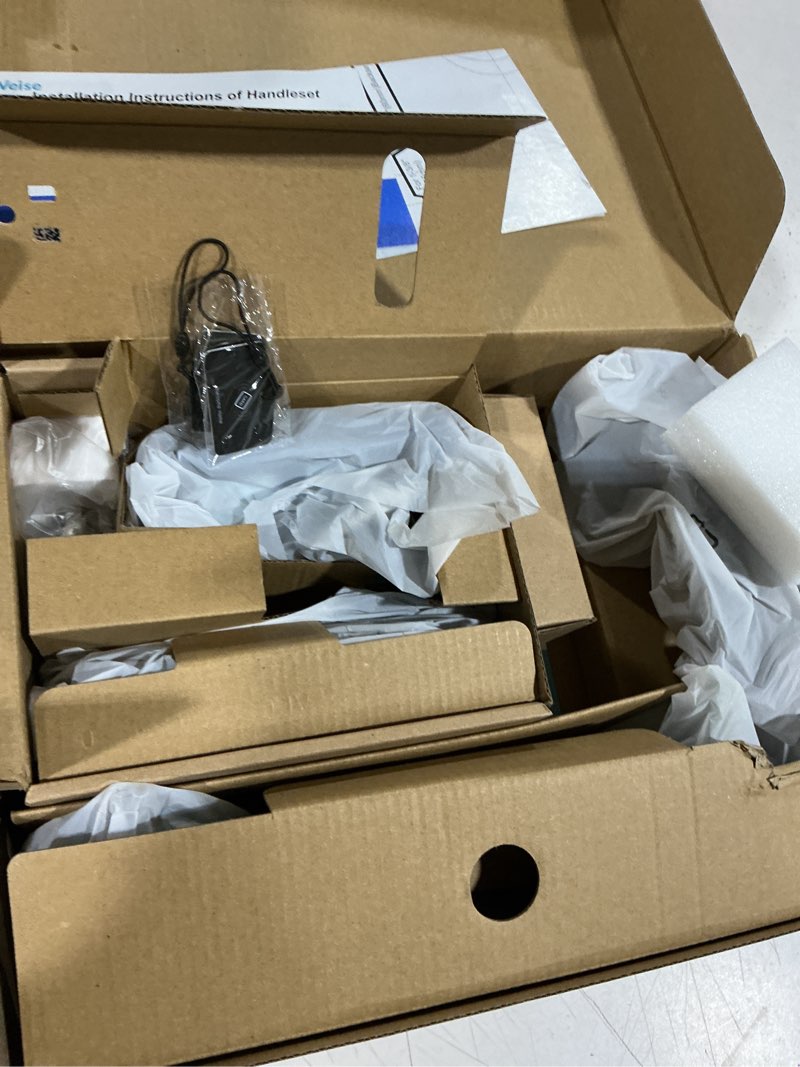 Condition photo showing Good Condition for veise ve017g-h wi-fi smart fingerprint front door lock set, remote app control, keyless entry deadbolt with handle, backlit keypad, ip55 weatherproof, auto lock, easy to install, matte black