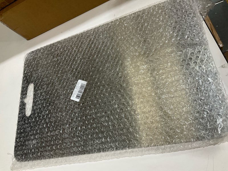 Condition photo showing Good Condition for titanium cutting board - 2025 new upgrade 100% pure titanium cutting boards for kitchen double sided titanware cutting board,hygiene durable dishwasher safe chopping board (18x12in) silver 18x12