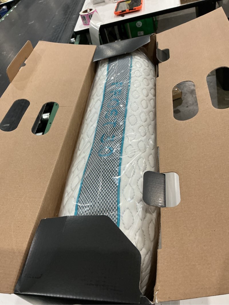 Condition photo showing New/Like New for bedgear cosmo cooling pillow for sleeping, dual-sided soft & firm bed pillow for hot sleepers, memory foam pillow with cool-to-touch washable cover, side back stomach sleepers, standard 3.0 size 3.0 standard