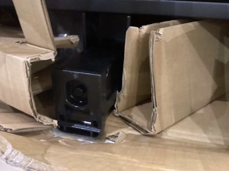 Condition photo showing Good Condition for Mobile Folding Desk 25 Inch - No Assembly Sit-Stand Desk,Height Adjustable Rolling Laptop Desk, Space-Saving Portable Desk with Wheels for Home Office Craft & Study, Brown