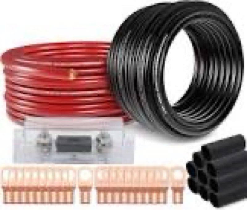 4 gauge marine wire 4 awg marine grade wire include 4 gauge 25ft red & 25ft black,4 awg tinned coppe