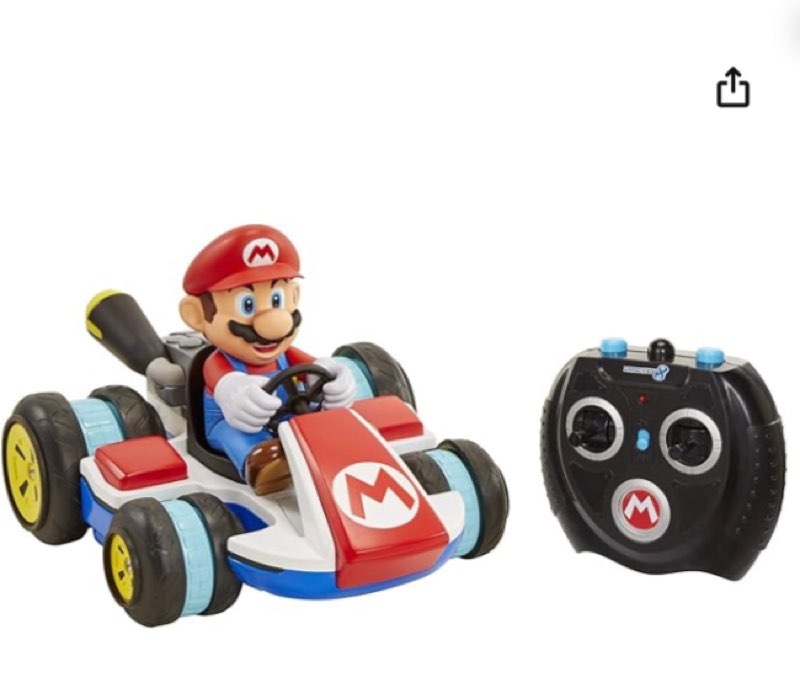 super mari kart 8 mario anti-gravity mini rc racer 2.4ghz