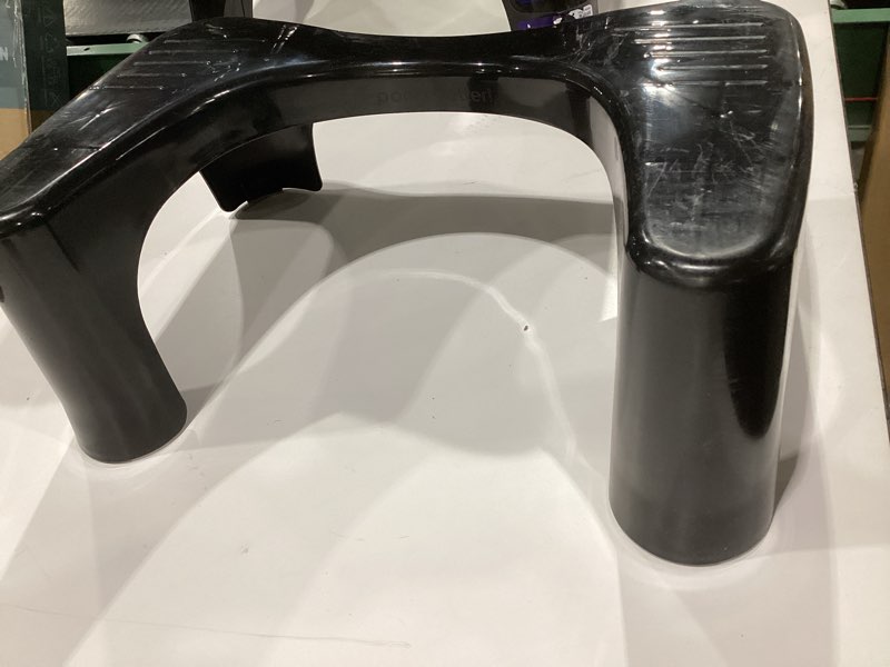 Condition photo showing New/Like New for Squatty Potty The Original Bathroom Toilet Stool, Curve Lightweight with Sleek and Modern Design, Black, 7"