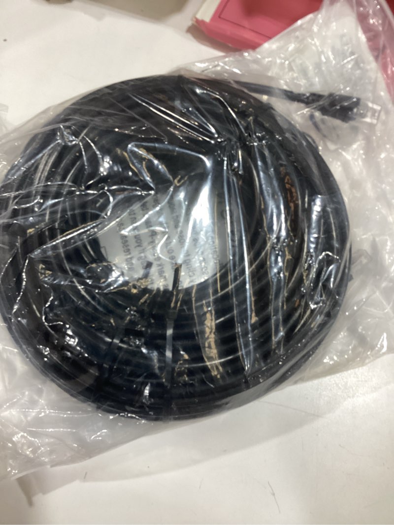 Condition photo showing Good Condition for cat 6 outdoor ethernet cable 100 ft, 24awg 10gbps cat6 cable cord waterproof direct burial lldpe uv jacket, internet network cable with 20 ties support poe cat6 cat5e cat5, cca, utp for pc 100ft